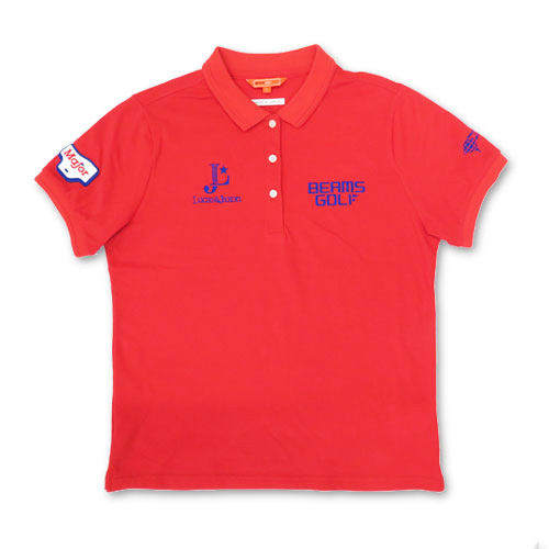 着心地良くデザイン◎BEAMS GOLF ビームスゴルフ 半袖ポロシャツ 刺繍