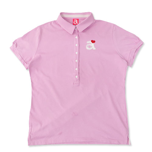 アルチビオ  ポロシャツ サイズ40 ピンク ゴルフ  ハート